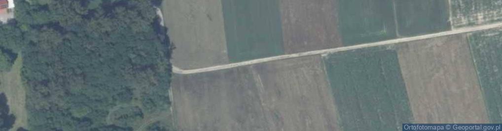 Zdjęcie satelitarne OSP w Łaziskach