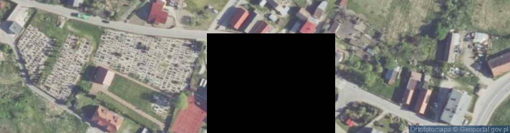 Zdjęcie satelitarne OSP w Lubszy