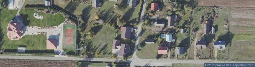 Zdjęcie satelitarne OSP w Manasterzu