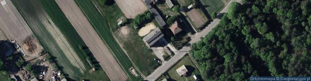 Zdjęcie satelitarne OSP w Michałówce