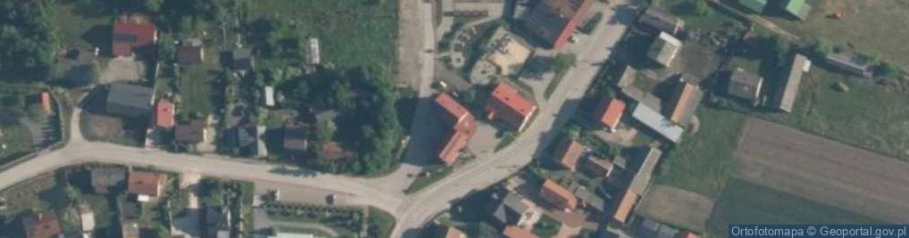 Zdjęcie satelitarne OSP w Michałowie