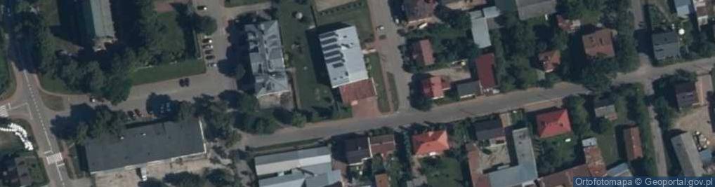 Zdjęcie satelitarne OSP w Miedznie