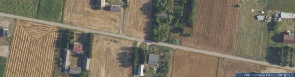 Zdjęcie satelitarne OSP w Mikołajewie