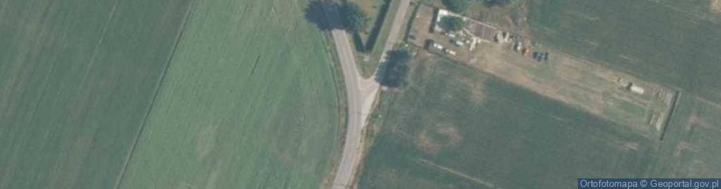 Zdjęcie satelitarne OSP w Mikowicach