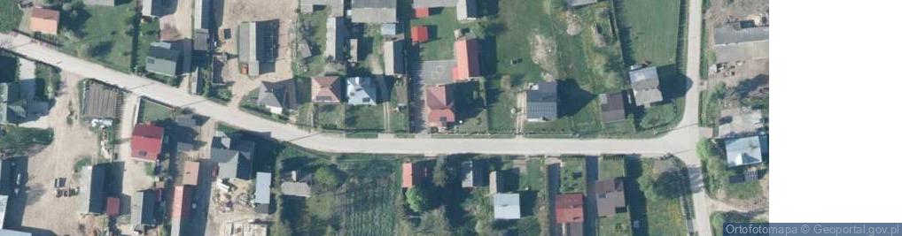 Zdjęcie satelitarne OSP w Mińczewie