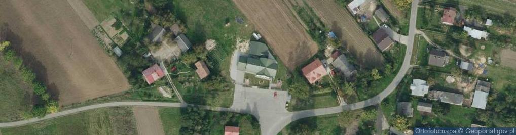 Zdjęcie satelitarne OSP w Młodochowie