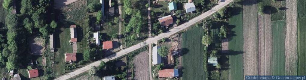 Zdjęcie satelitarne OSP w Mokranach Starych