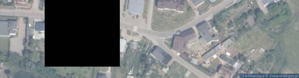 Zdjęcie satelitarne OSP w Morzeszczynie