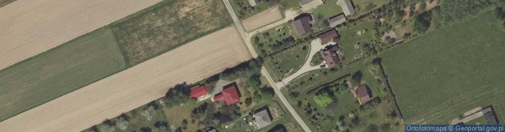 Zdjęcie satelitarne OSP w Motyczu Leśnym