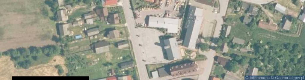Zdjęcie satelitarne OSP w Nagłowicach