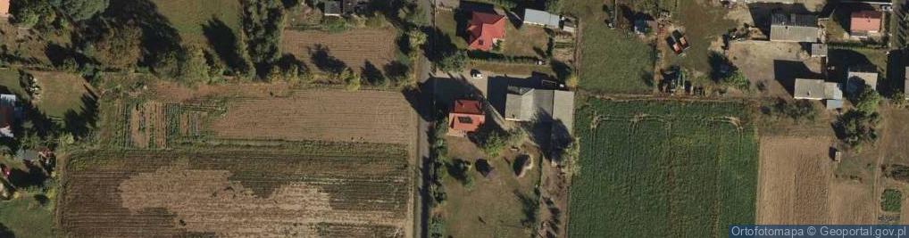 Zdjęcie satelitarne OSP w Nebrowie Wielkim