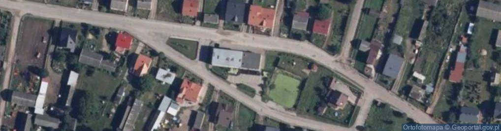 Zdjęcie satelitarne OSP w Niegocinie