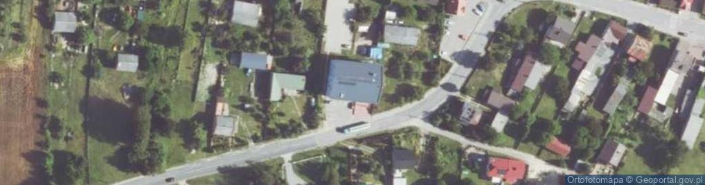 Zdjęcie satelitarne OSP w Niegowie