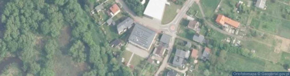 Zdjęcie satelitarne OSP w Niezdarze