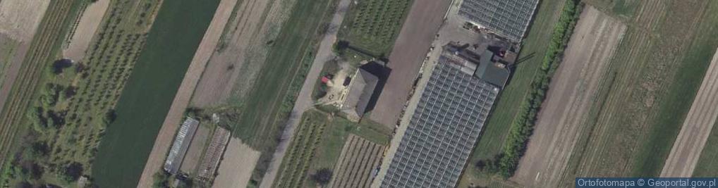 Zdjęcie satelitarne OSP w Niezdowie