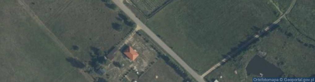 Zdjęcie satelitarne OSP w Nowym Dworze