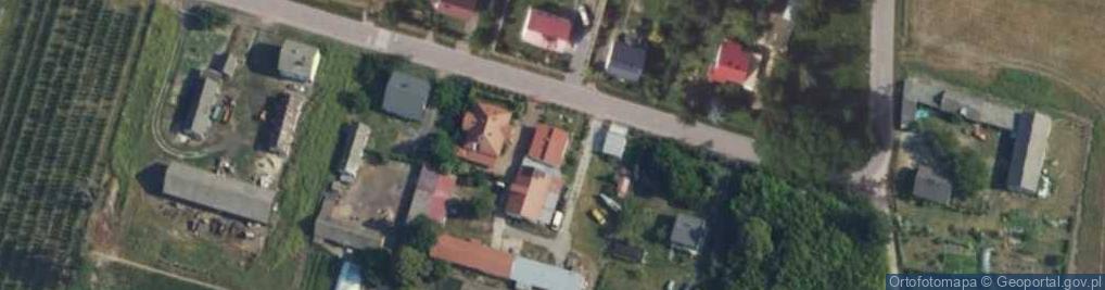 Zdjęcie satelitarne OSP w Nunie