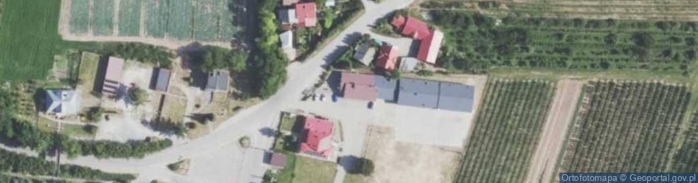 Zdjęcie satelitarne OSP w Obrazowie