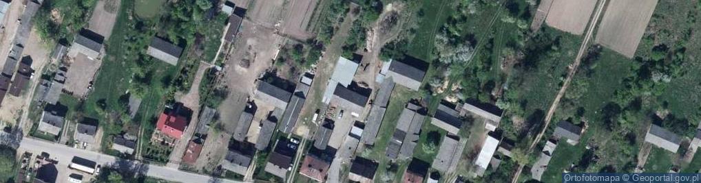 Zdjęcie satelitarne OSP w Opatkowicach