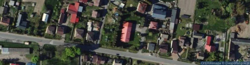 Zdjęcie satelitarne OSP w Opojowicach
