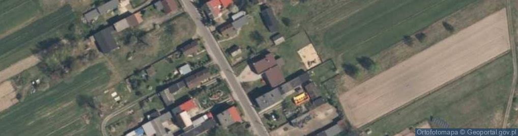 Zdjęcie satelitarne OSP w Orpelowie