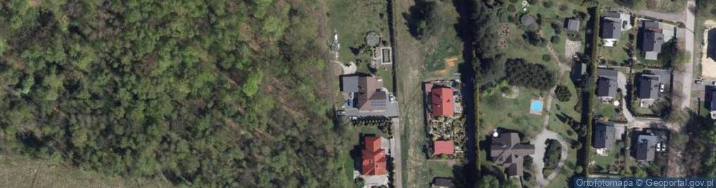 Zdjęcie satelitarne OSP w Orzepowicach Gmina Rybnik