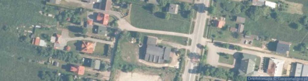 Zdjęcie satelitarne OSP w Ostojowie