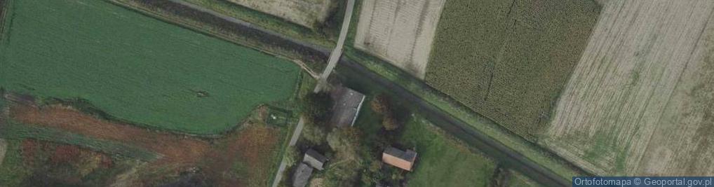 Zdjęcie satelitarne OSP w Ostrowie