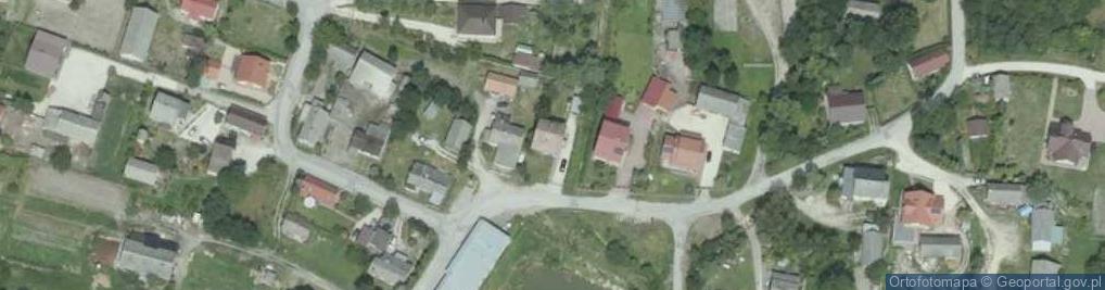 Zdjęcie satelitarne OSP w Owczarach