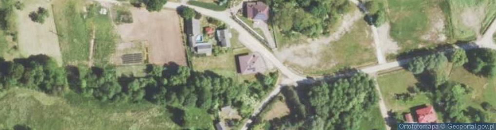 Zdjęcie satelitarne OSP w Pełczycach