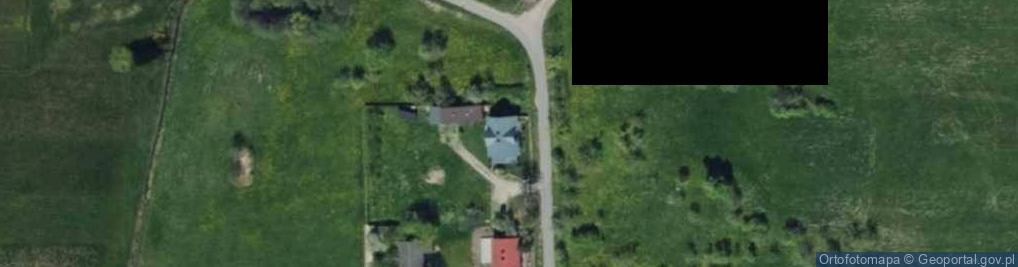 Zdjęcie satelitarne OSP w Piaskach