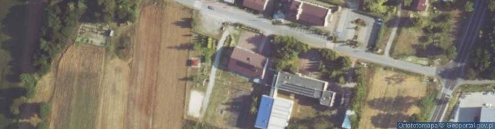 Zdjęcie satelitarne OSP w Pichlicach