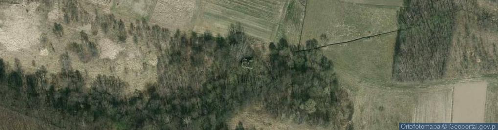 Zdjęcie satelitarne OSP w Piotrówce