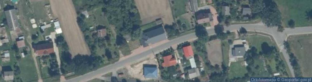 Zdjęcie satelitarne OSP w Piotrowicach