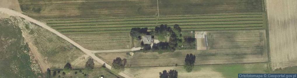 Zdjęcie satelitarne OSP w Płouszowicach