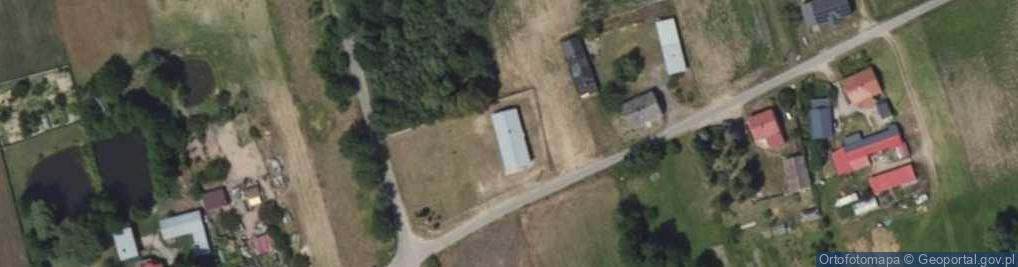 Zdjęcie satelitarne OSP w Podgórzu