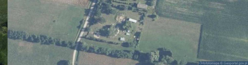 Zdjęcie satelitarne OSP w Powodowie