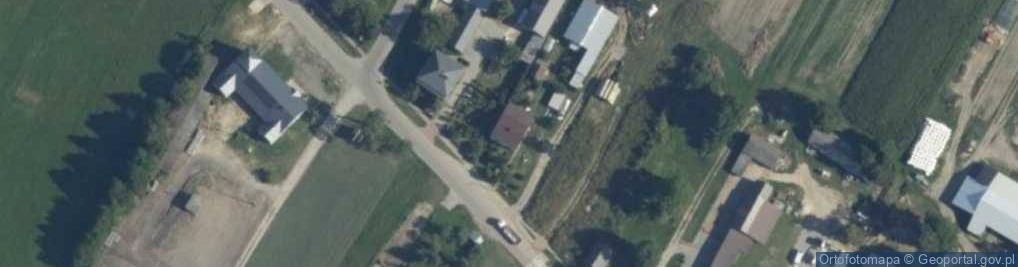 Zdjęcie satelitarne OSP w Próchenkach