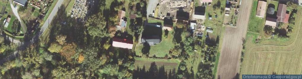Zdjęcie satelitarne OSP w Proślicach
