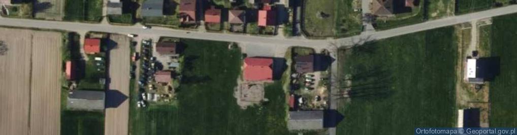 Zdjęcie satelitarne OSP w Przedłęczu