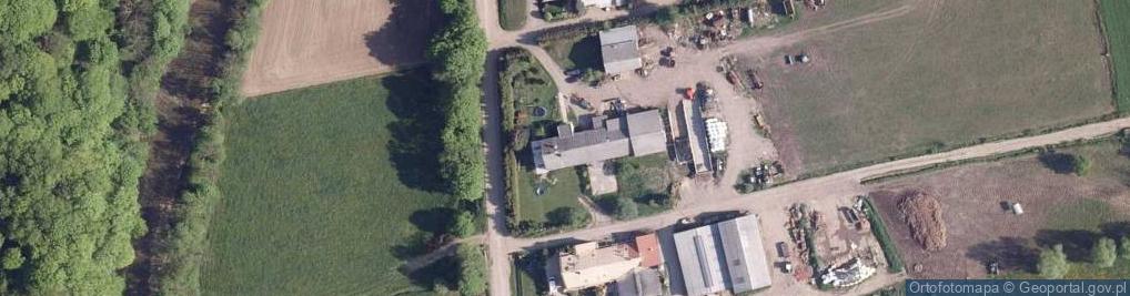 Zdjęcie satelitarne OSP w Puławach