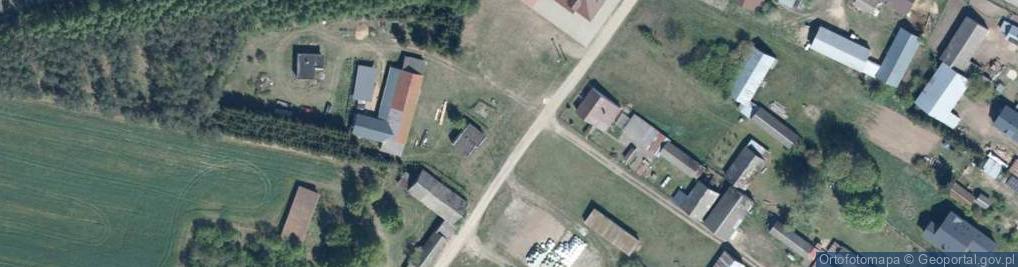 Zdjęcie satelitarne OSP w Pulszach