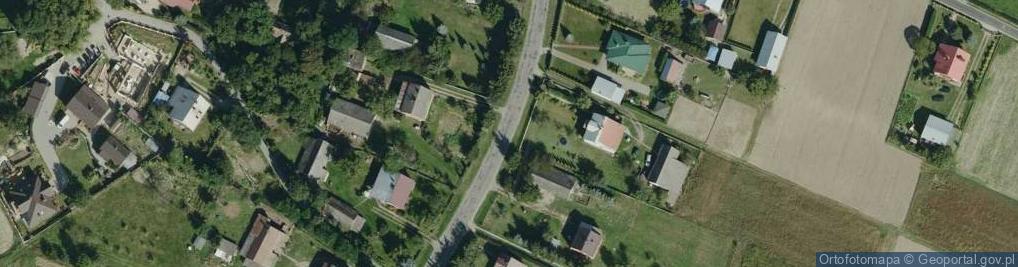Zdjęcie satelitarne OSP w Puskowie Strachowie