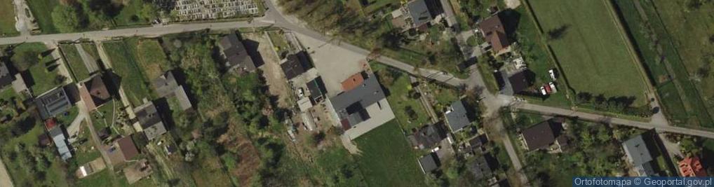Zdjęcie satelitarne OSP w Raciborzu Brzezie