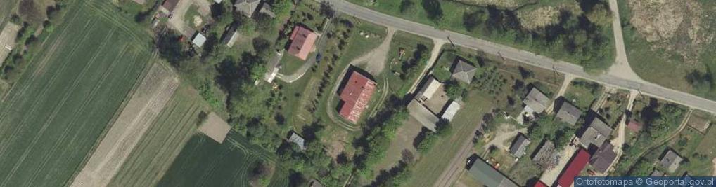 Zdjęcie satelitarne OSP w Radlinie