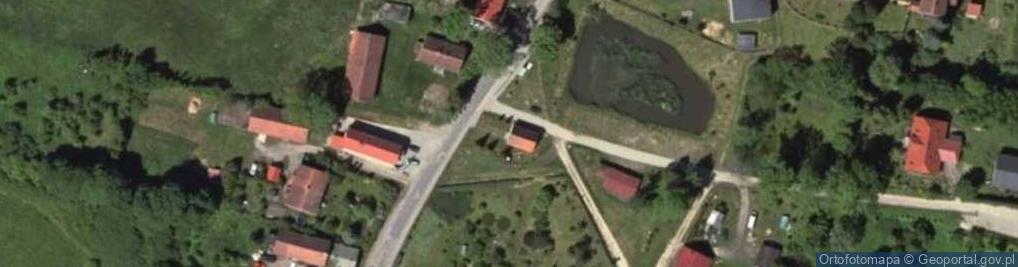 Zdjęcie satelitarne OSP w Ramsowie