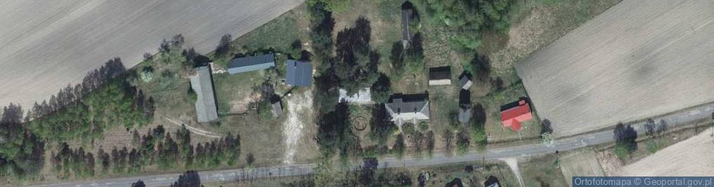 Zdjęcie satelitarne OSP w Rowinach