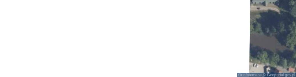 Zdjęcie satelitarne OSP w Rudzie Malenieckiej