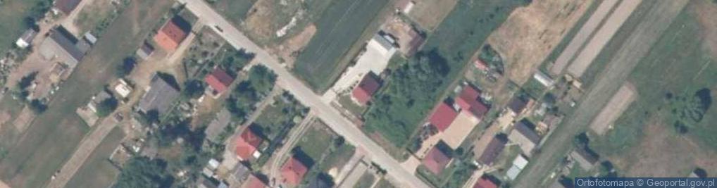Zdjęcie satelitarne OSP w Rudzie