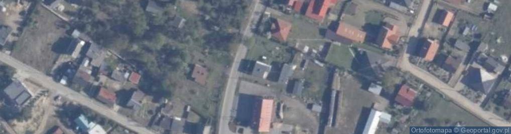 Zdjęcie satelitarne OSP w Rytlu